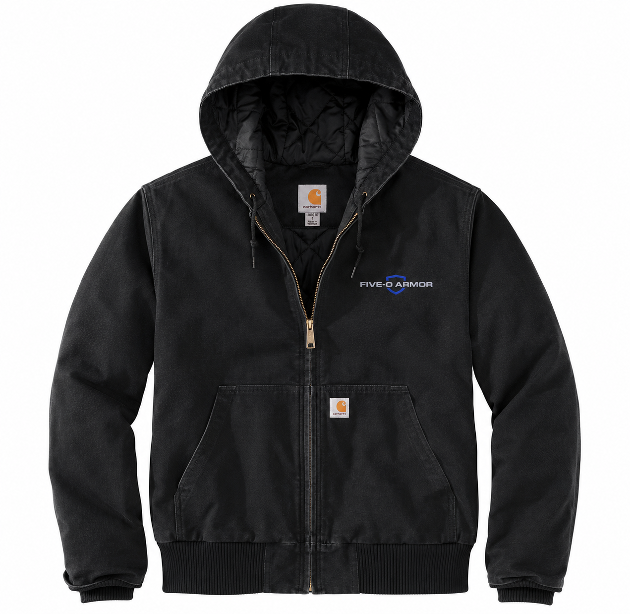 Carhartt® Men’s Insulated Washed Duck Active Jacket