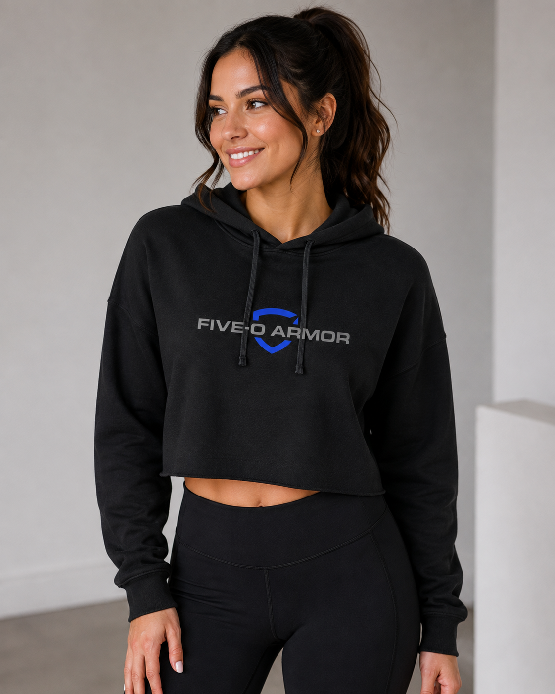 Women’s Armor Up Crop Hoodie