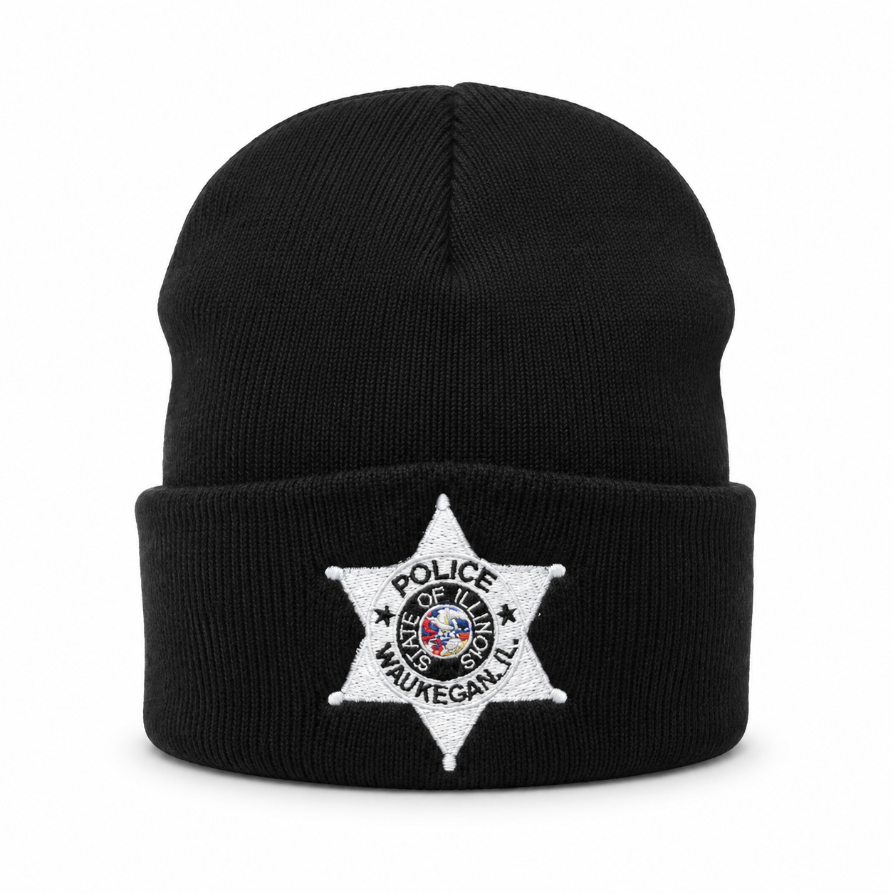 Police Fleece-Lined Beanie