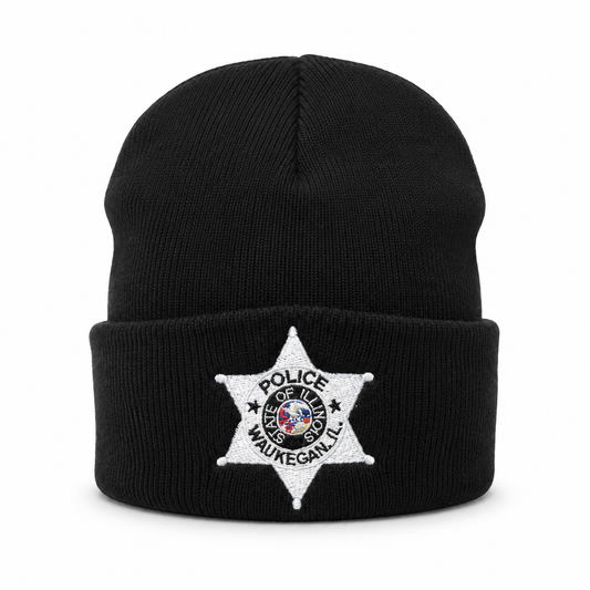 Police Fleece-Lined Beanie