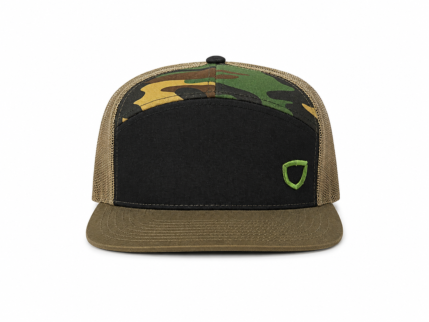 Five-O Armor Camo Seven-Panel Snapback