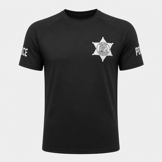 Police Short Sleeve Raglan Tee
