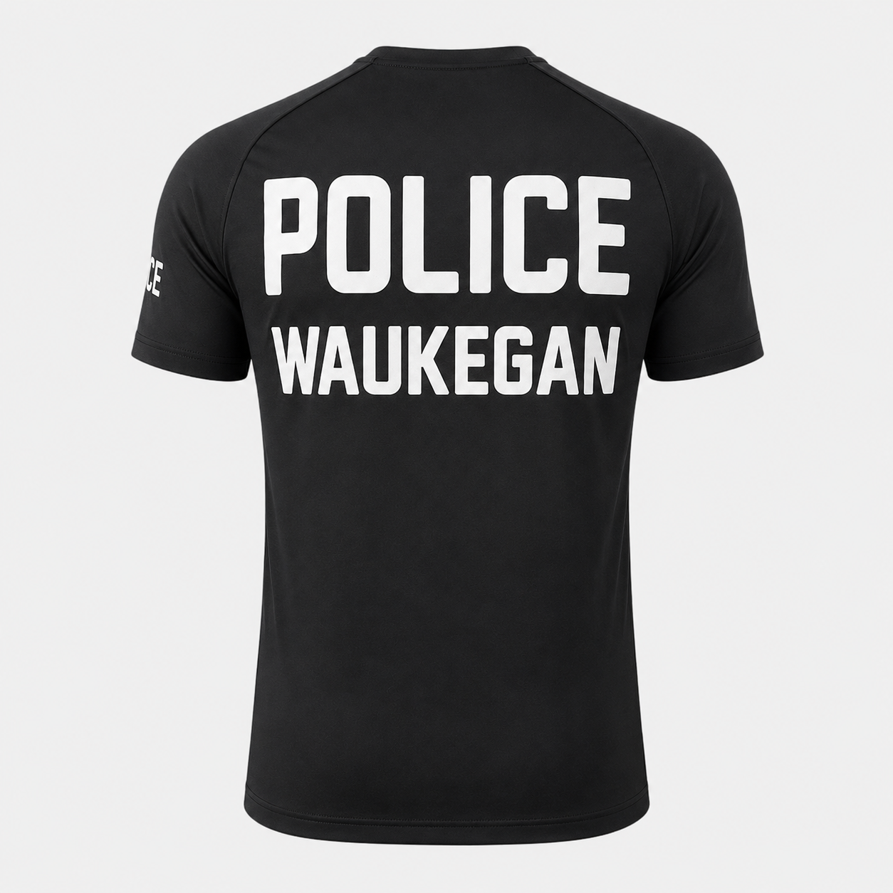 Police Short Sleeve Raglan Tee