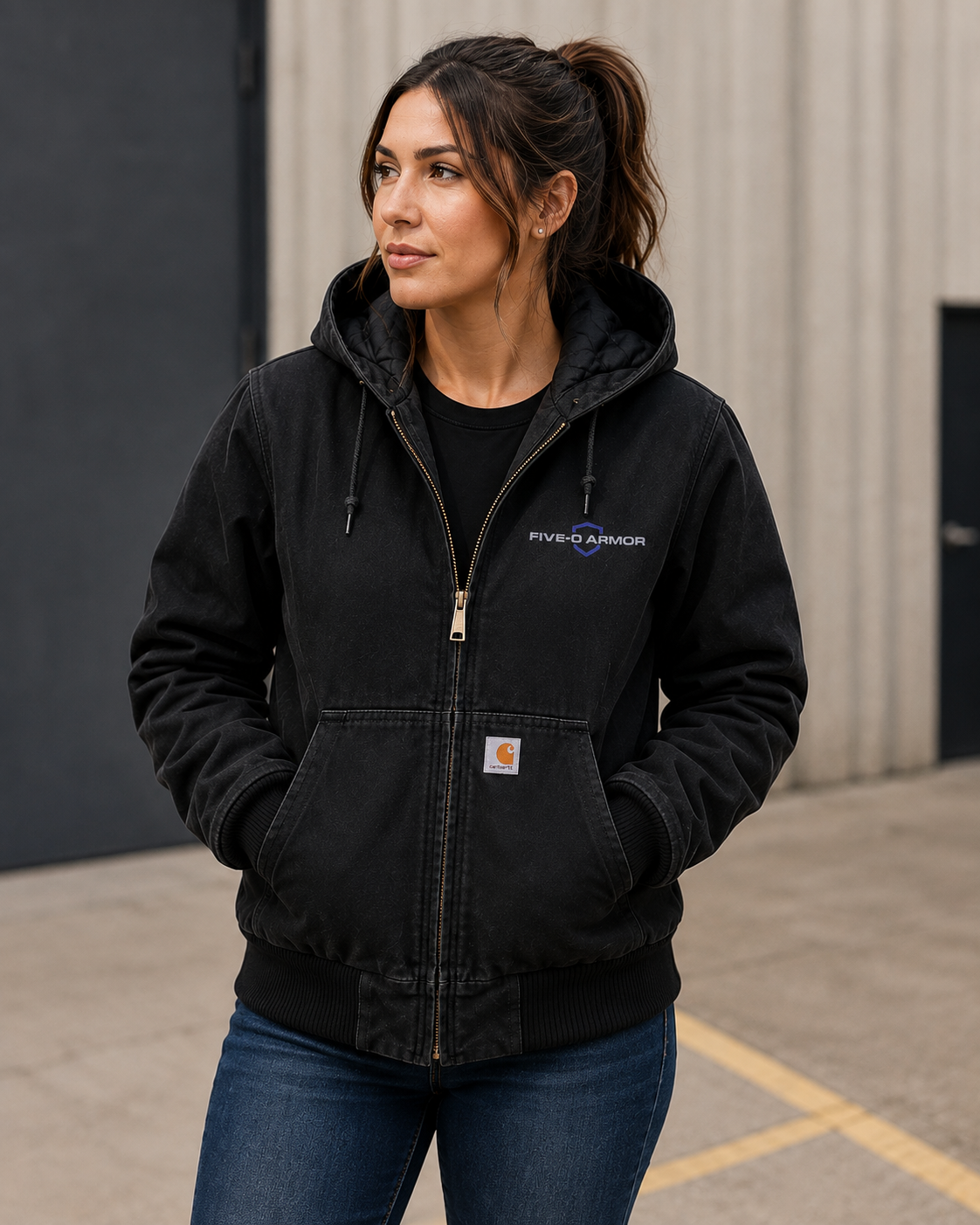 Carhartt® Women’s Insulated Washed Duck Active Jacket