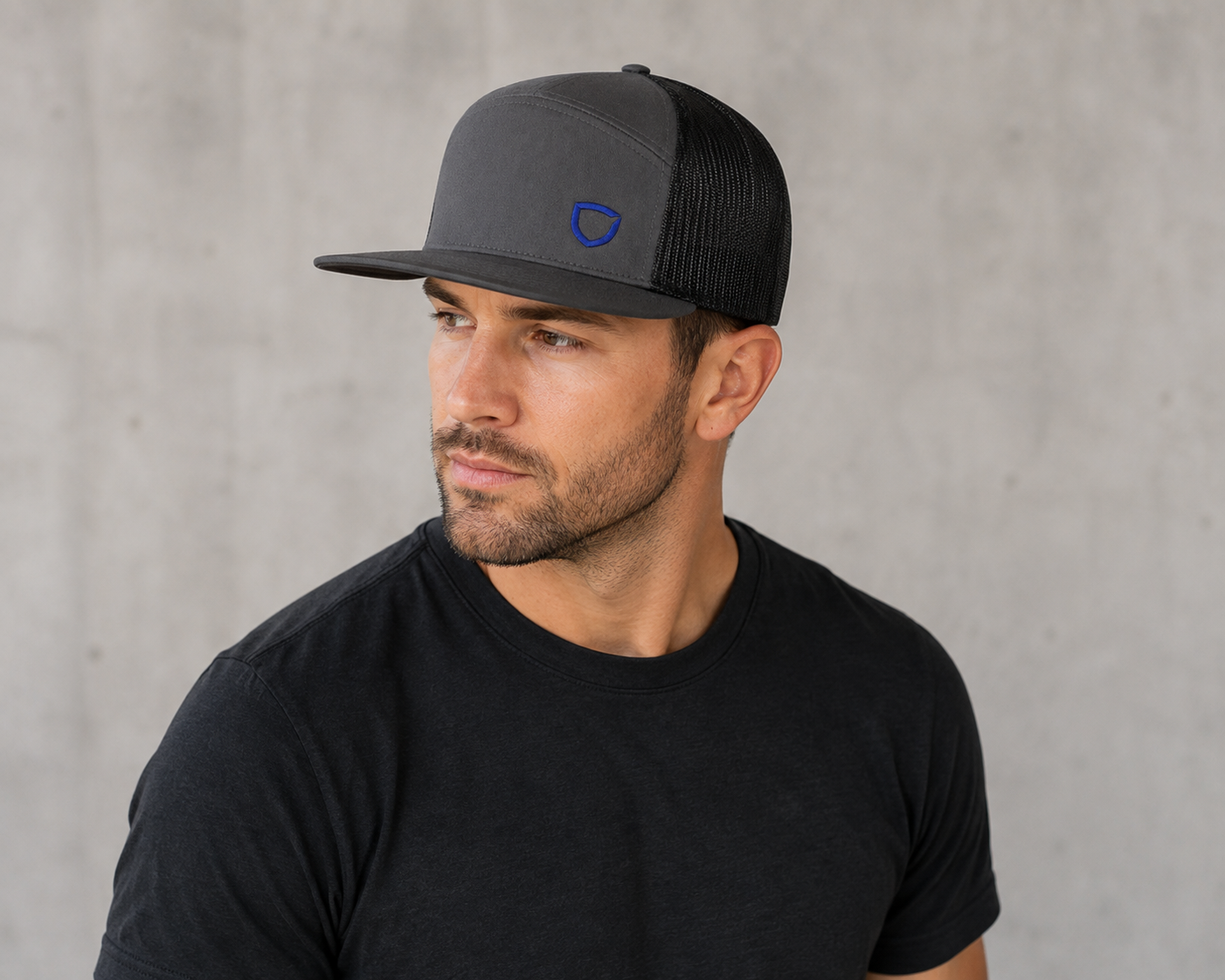 Five-O Armor Seven-Panel Trucker Hat